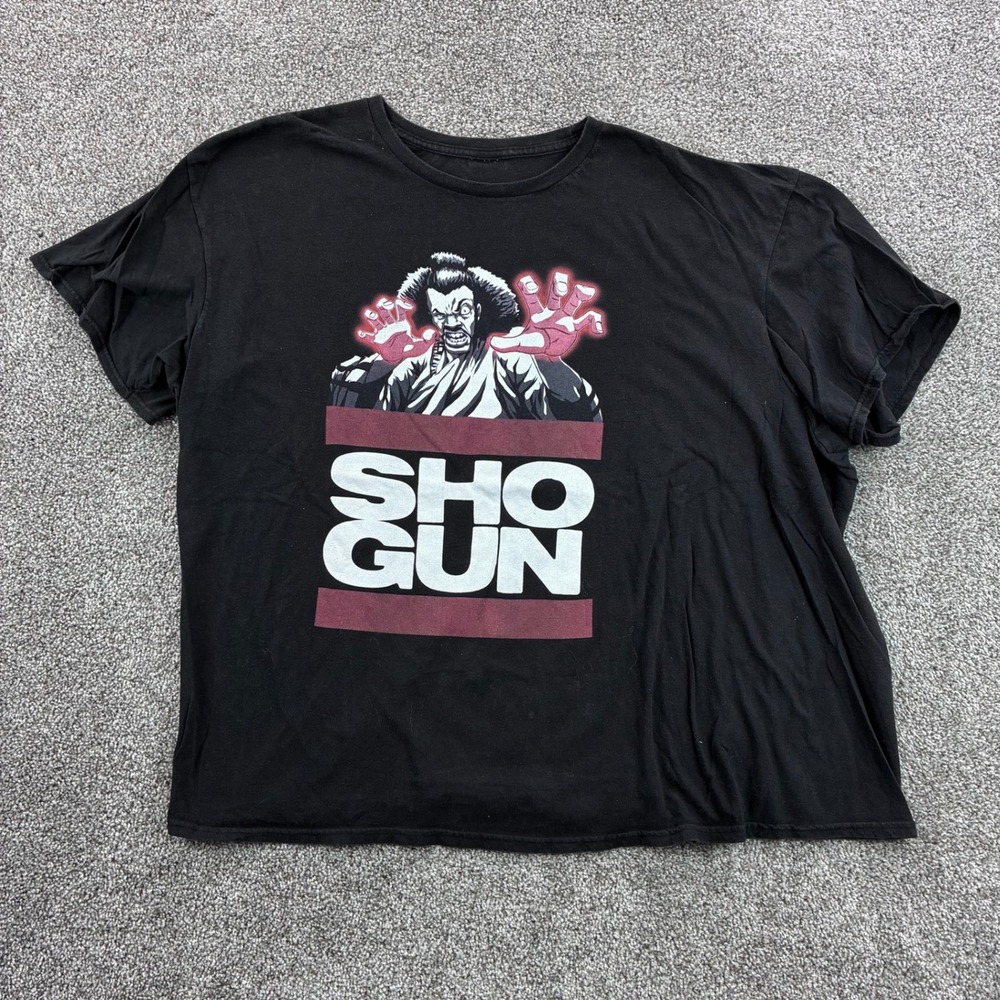 Y2K Shogun Shirt Mens 3XL Black Movie 80s The Last Dragon Sho'nuff Ninja - Picture 1 of 4